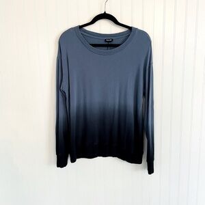 Splendid Blue Ombre Knit Sweater - Medium